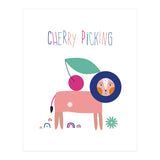 Kids Cherry Picking Rgb (Print Only) thumbnail