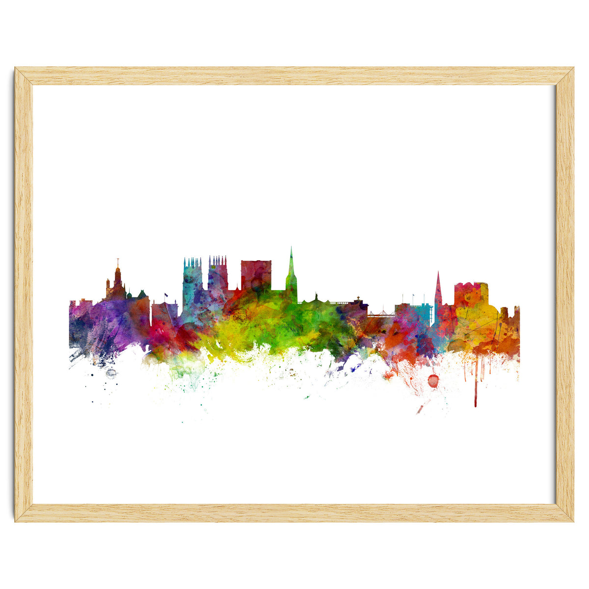 York England Skyline