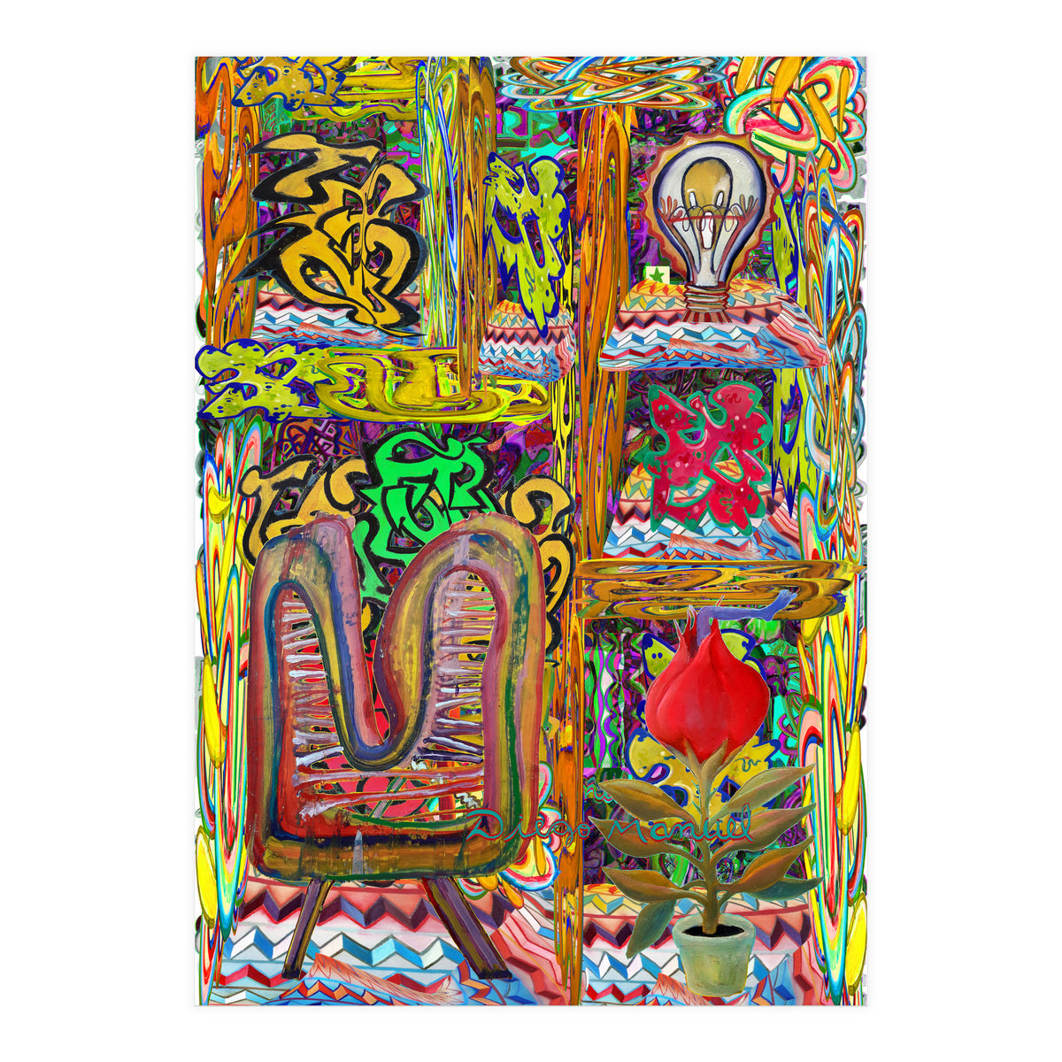 Oficina Del Cobrador 36 (Print Only)