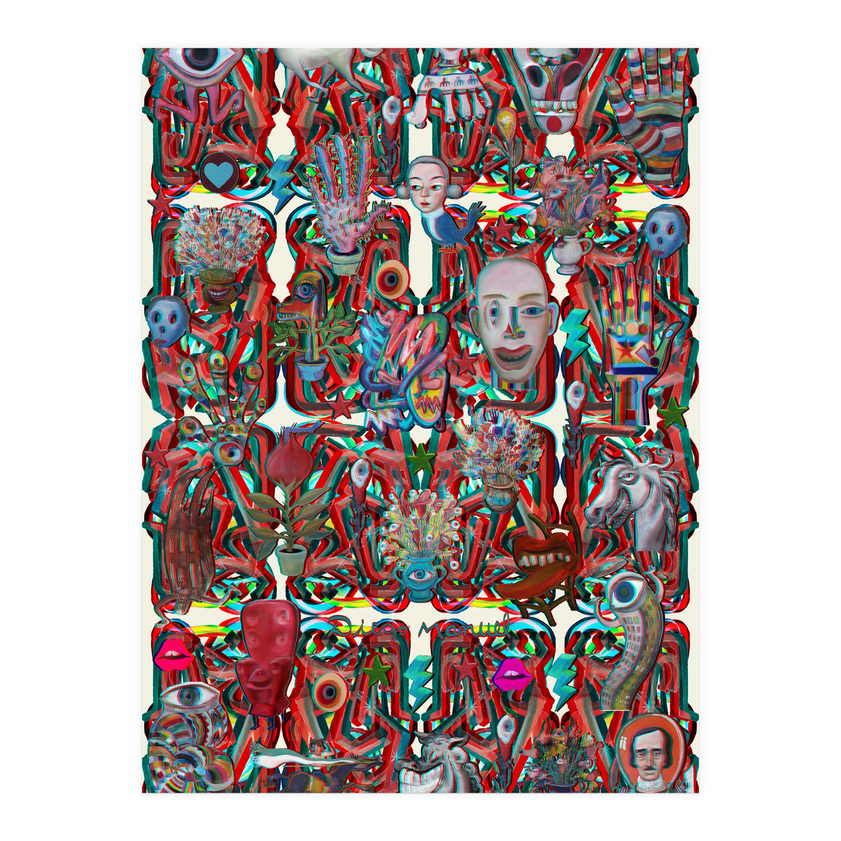 Formas 14 34 3d And Pop 5 (Print Only)