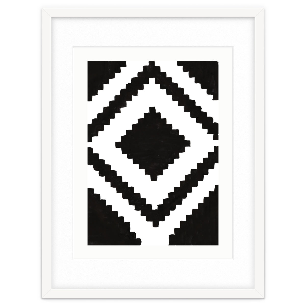 Patterns Aztec Black