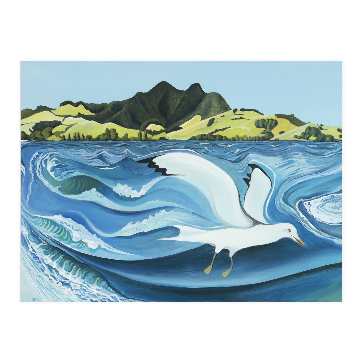 Simpsons Beach (Print Only)