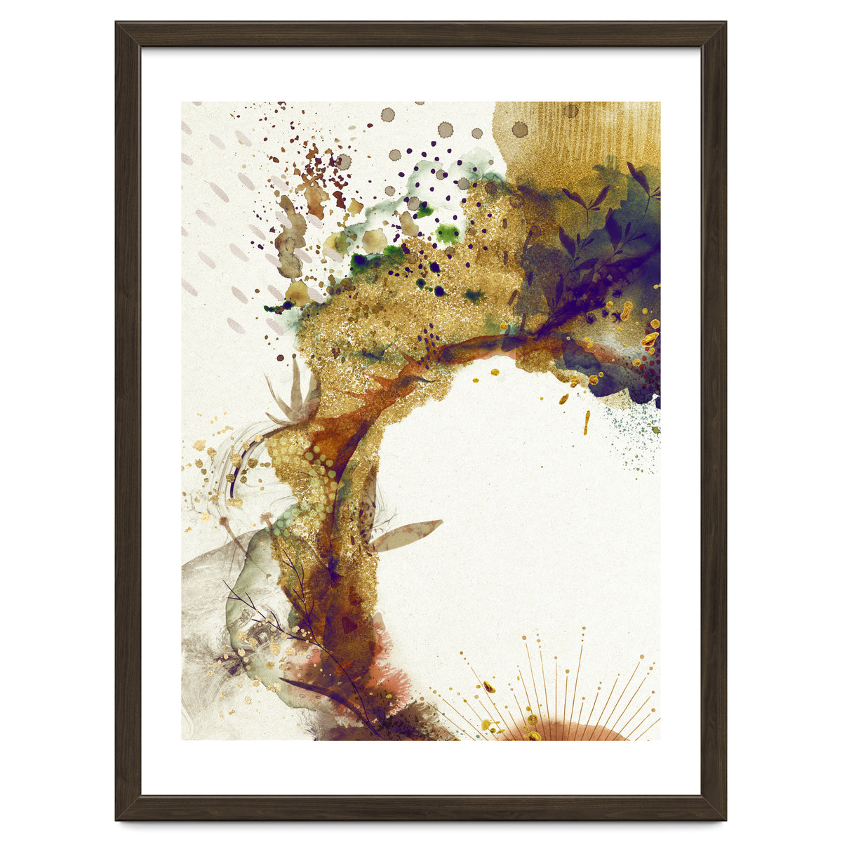 Abstract Floral - Autumn Winds