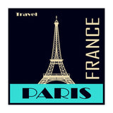 Travel Paris France Poster (Print Only) thumbnail
