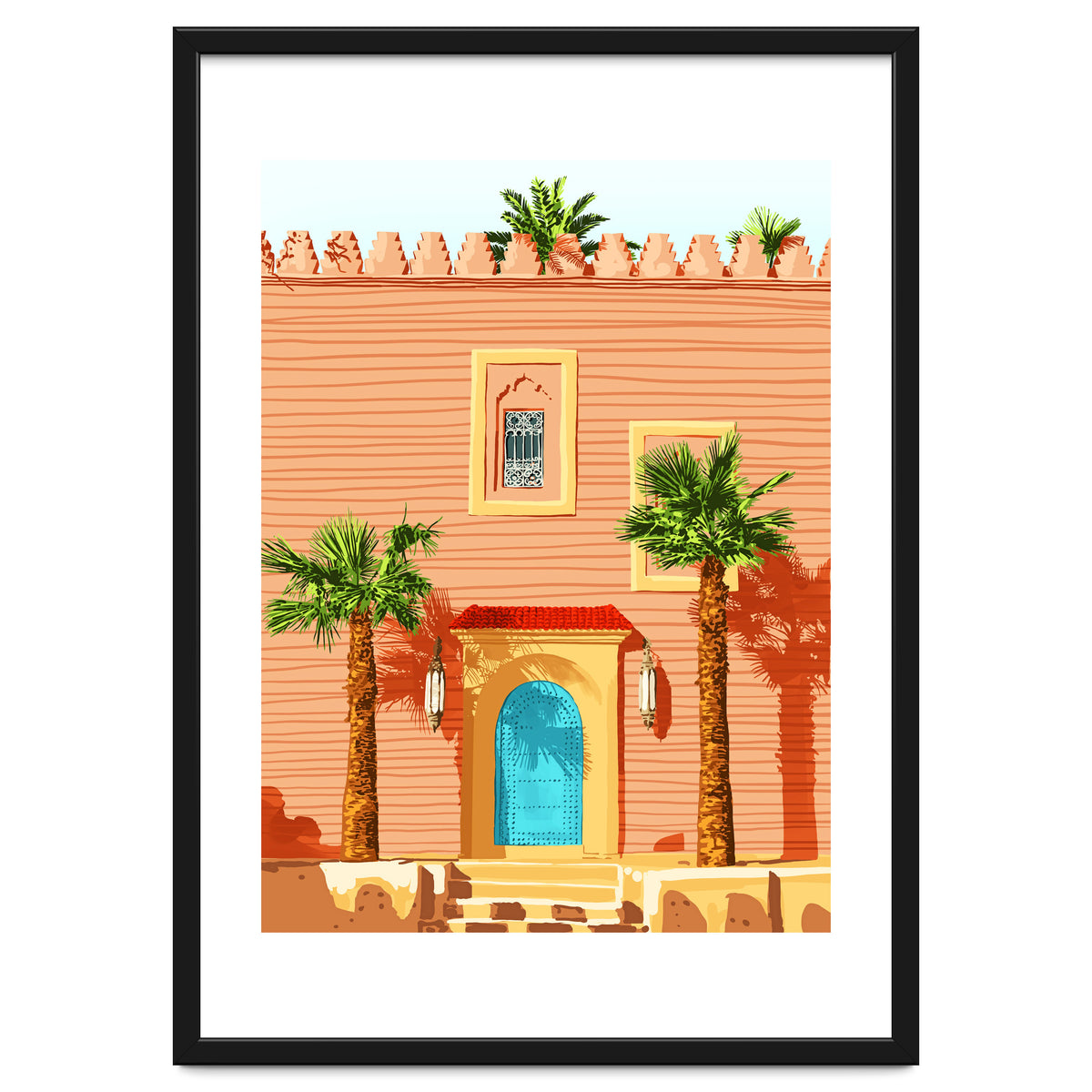 The Blue Door, Tropical Architecture Morocco