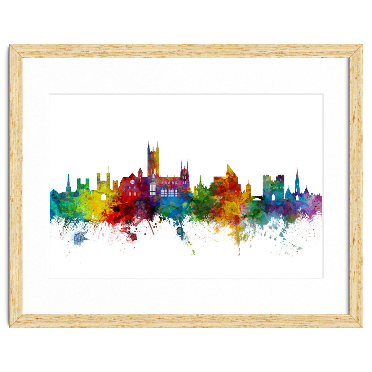 Canterbury England Skyline