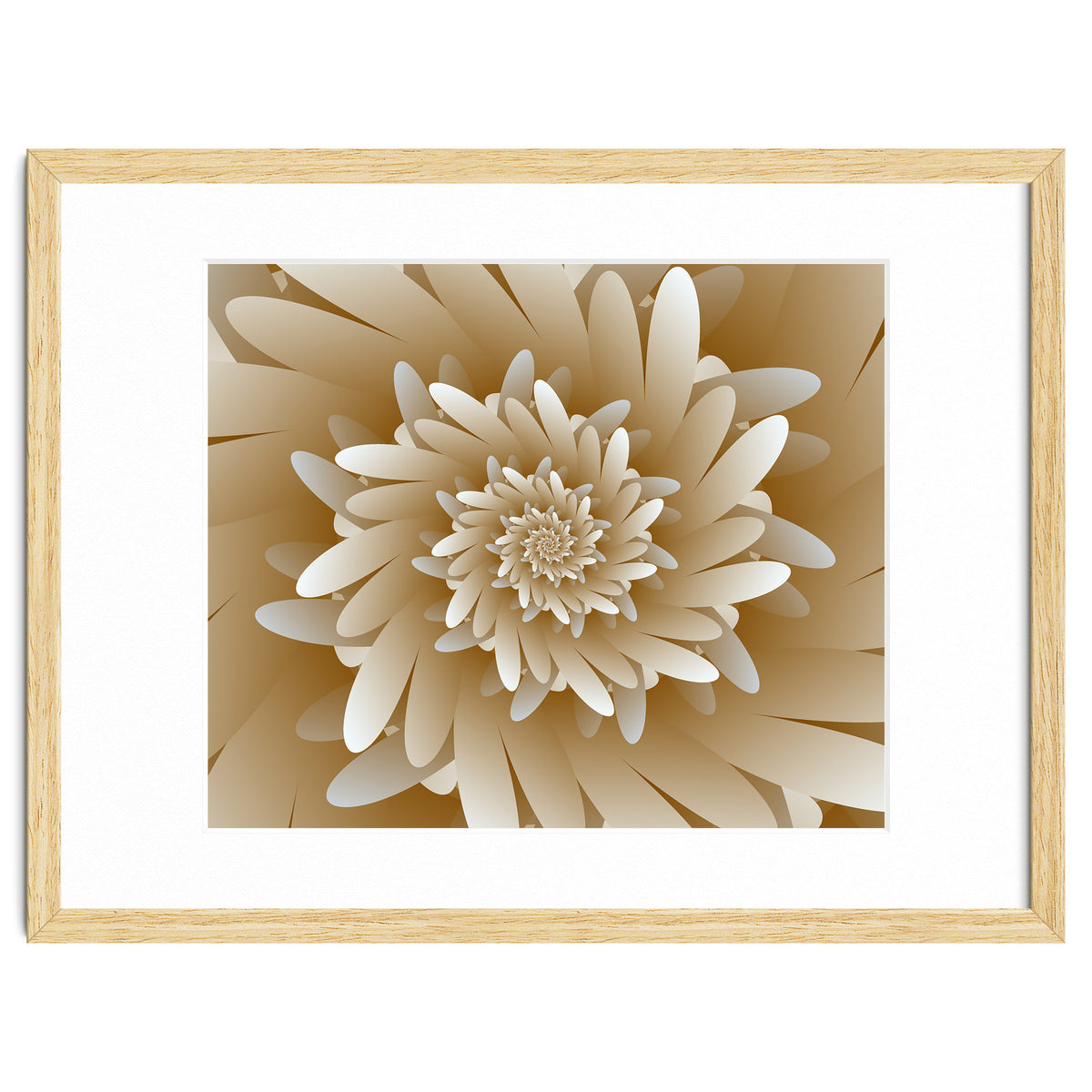 Abstract Digital Floral ART