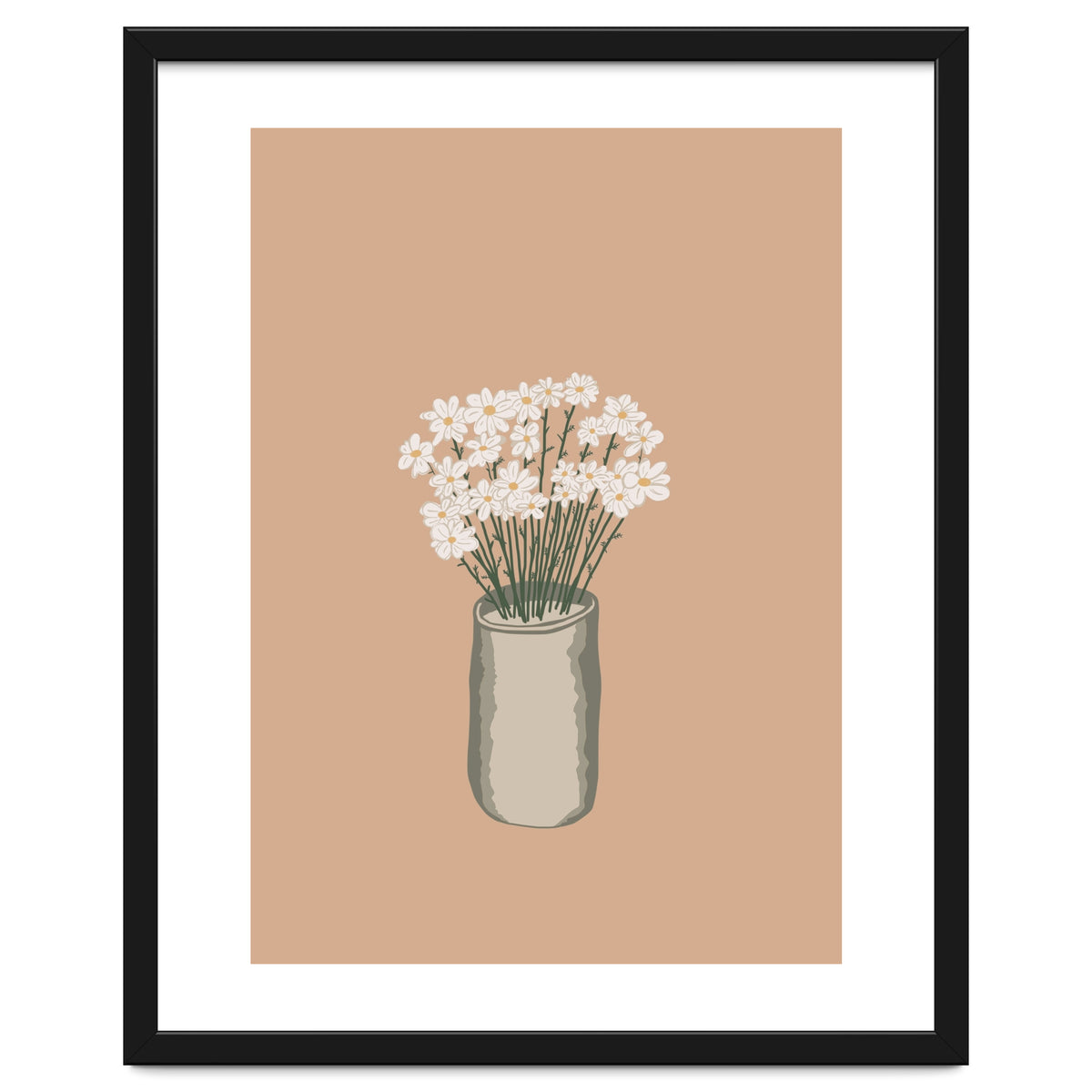 Daisies in a vase