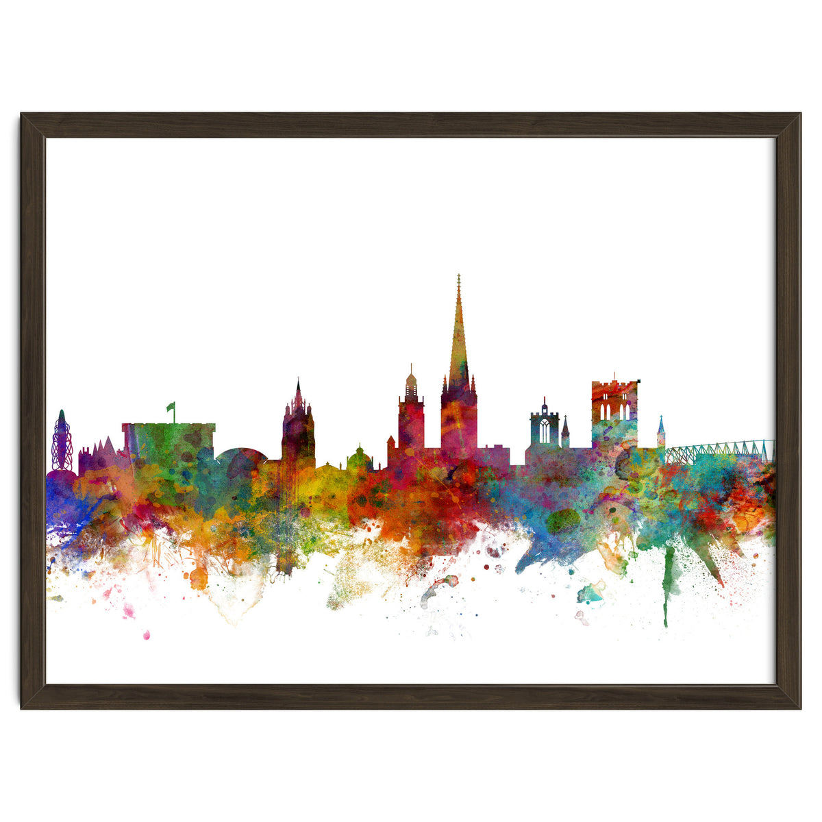 Norwich England Skyline