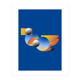 Modern Abstract Geometric Minimalist Duck (Print Only) thumbnail