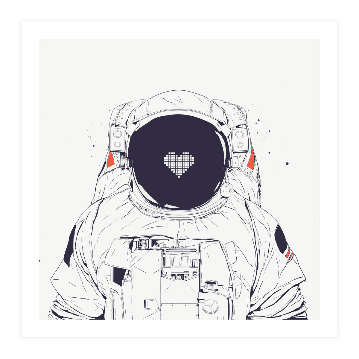 Astronaut Love (Print Only)