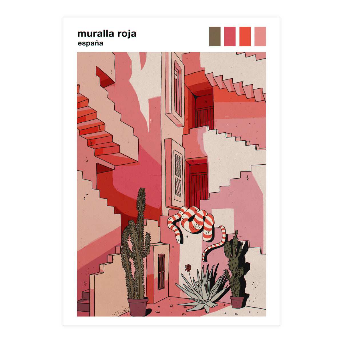 Muralla Roja (Print Only)