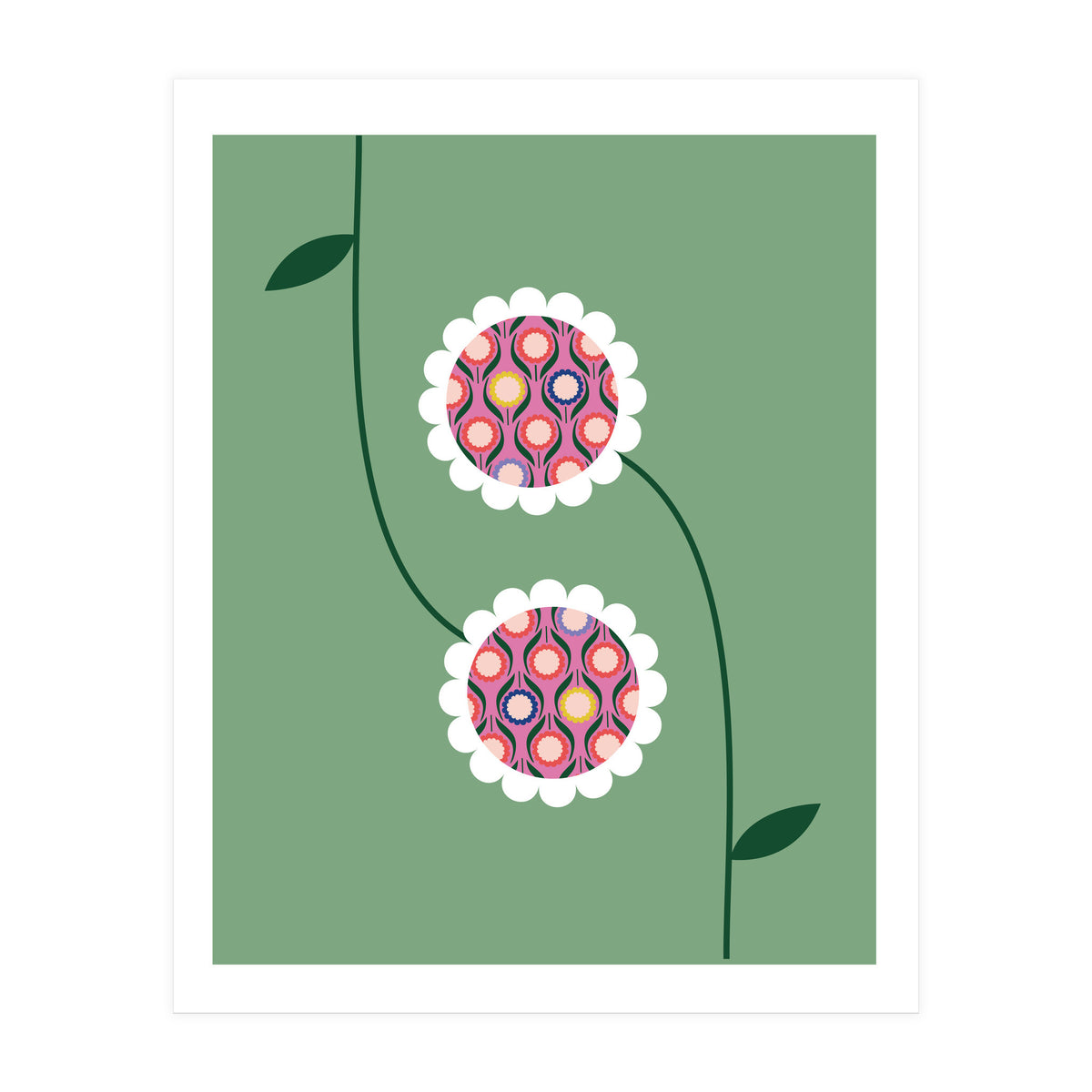 Pressed Flowers Rgb (Print Only)