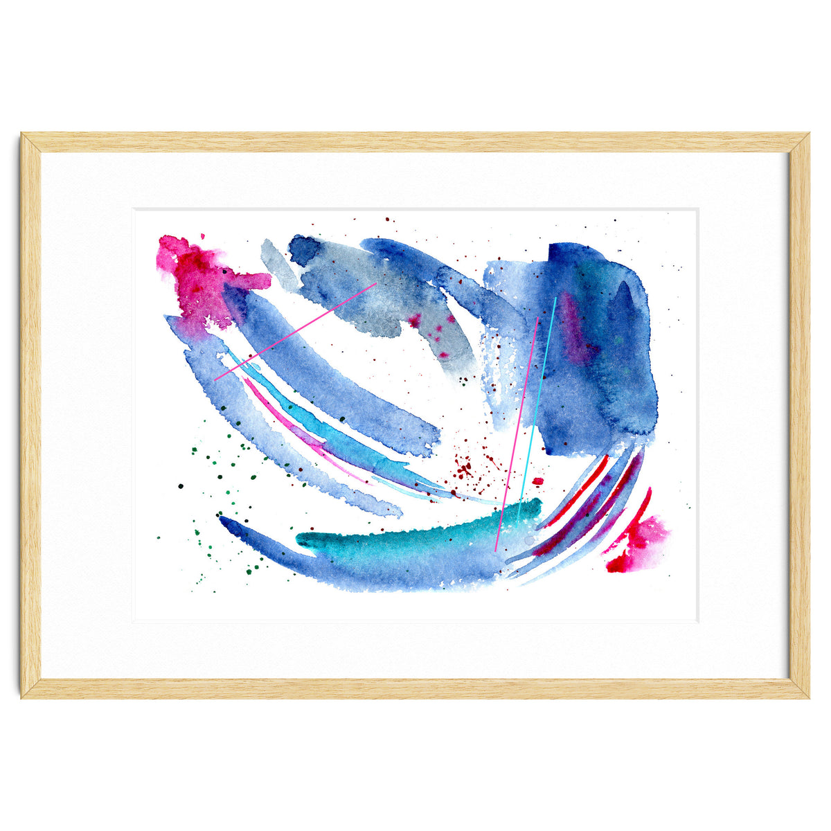 Happiness vibes || watercolor