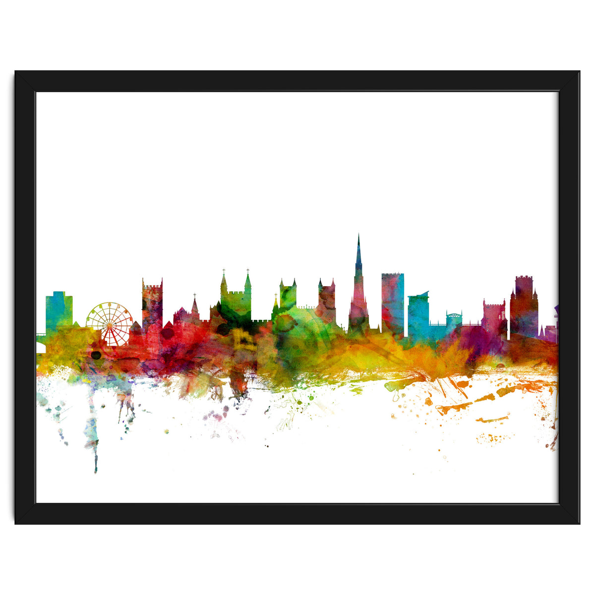 Bristol England Skyline