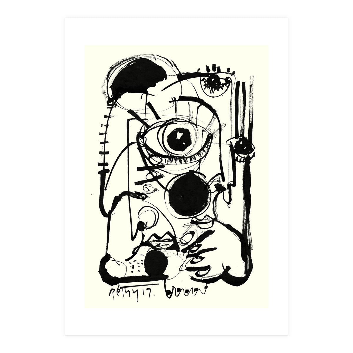 Staring Into Infinity (Print Only)