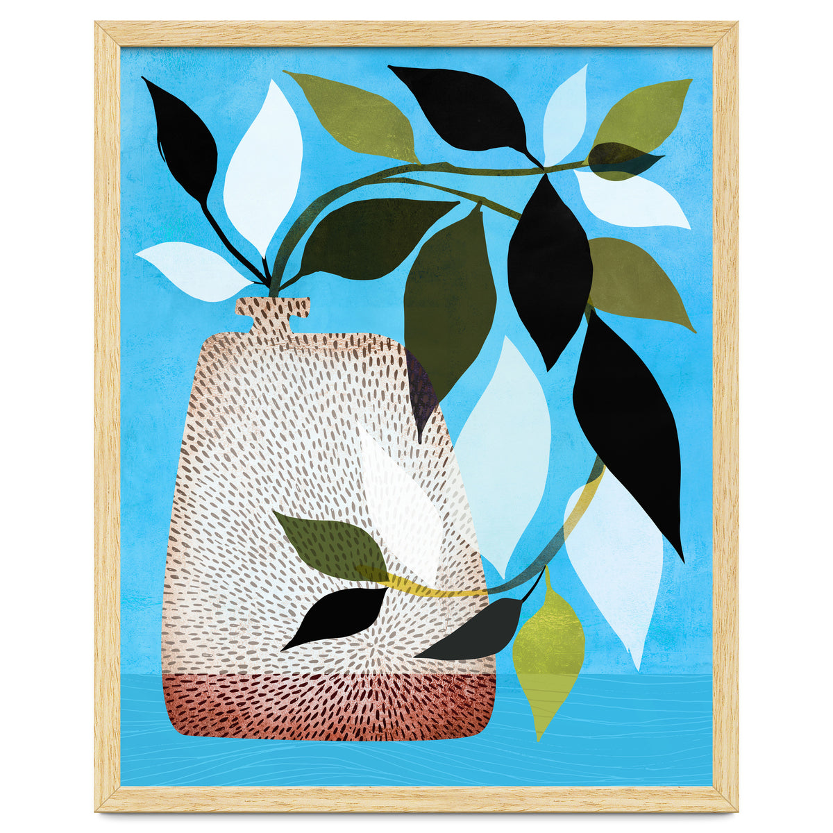 Tropical Ivy + Blue Sky