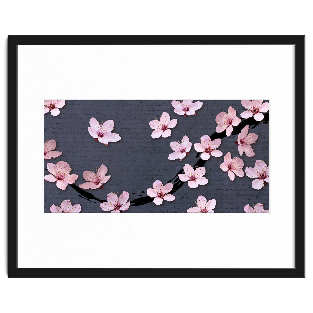 Triangulated Cherry Blossoms