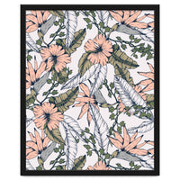 Tropical pattern pastel