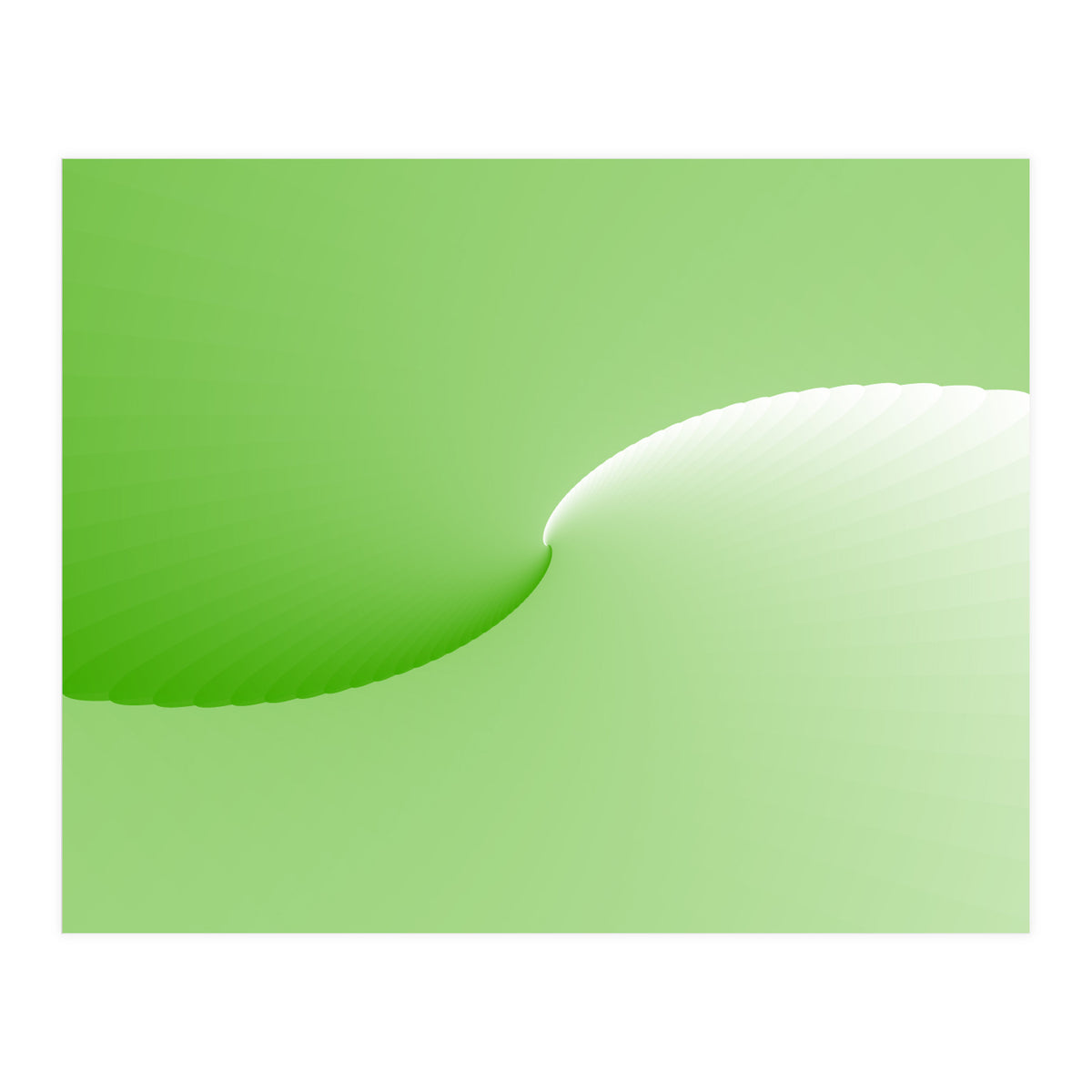 Green Abstract  (Print Only)