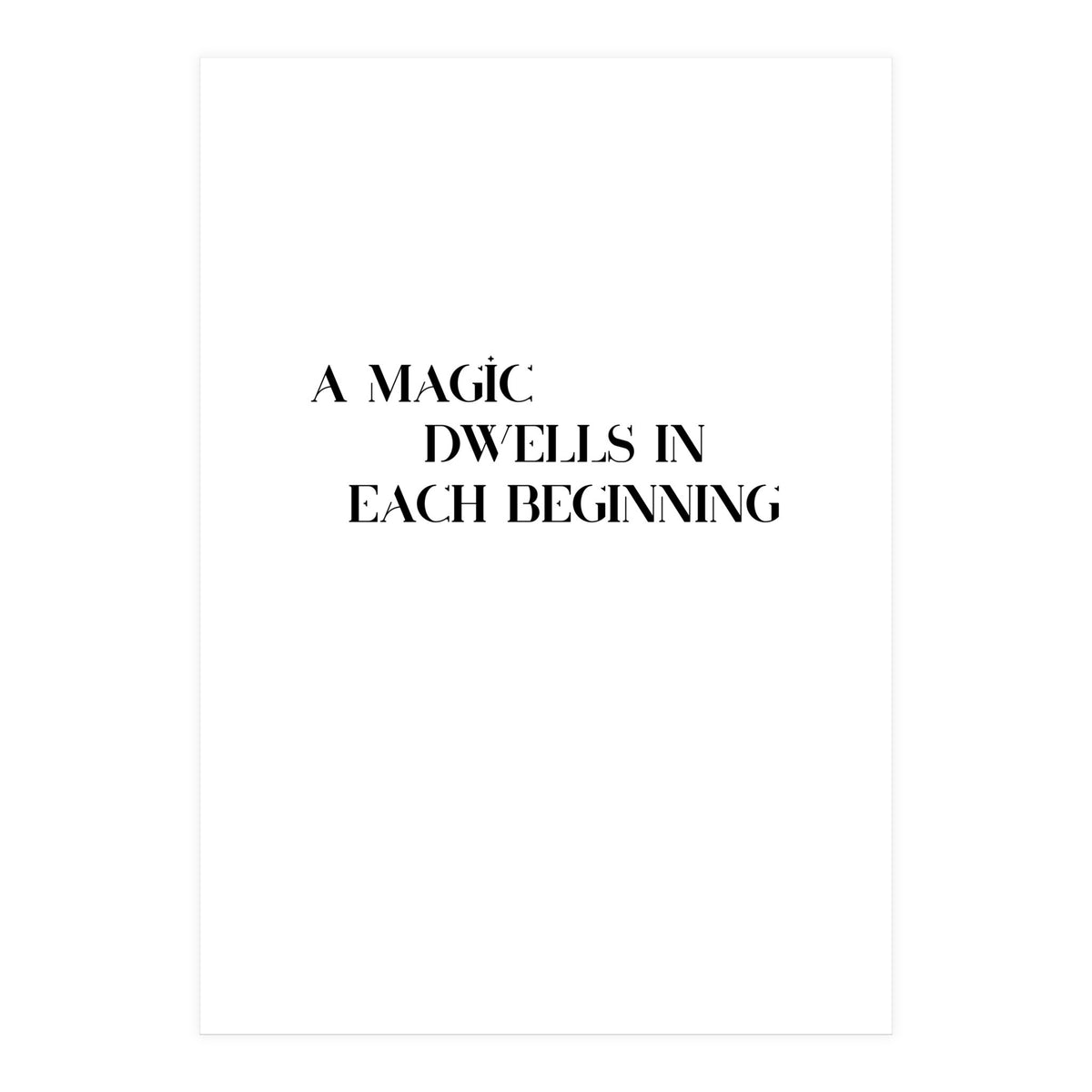 A MAGIC (Print Only)