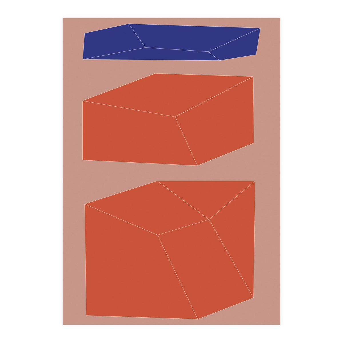 Minimal Geometry No 9 (Print Only)