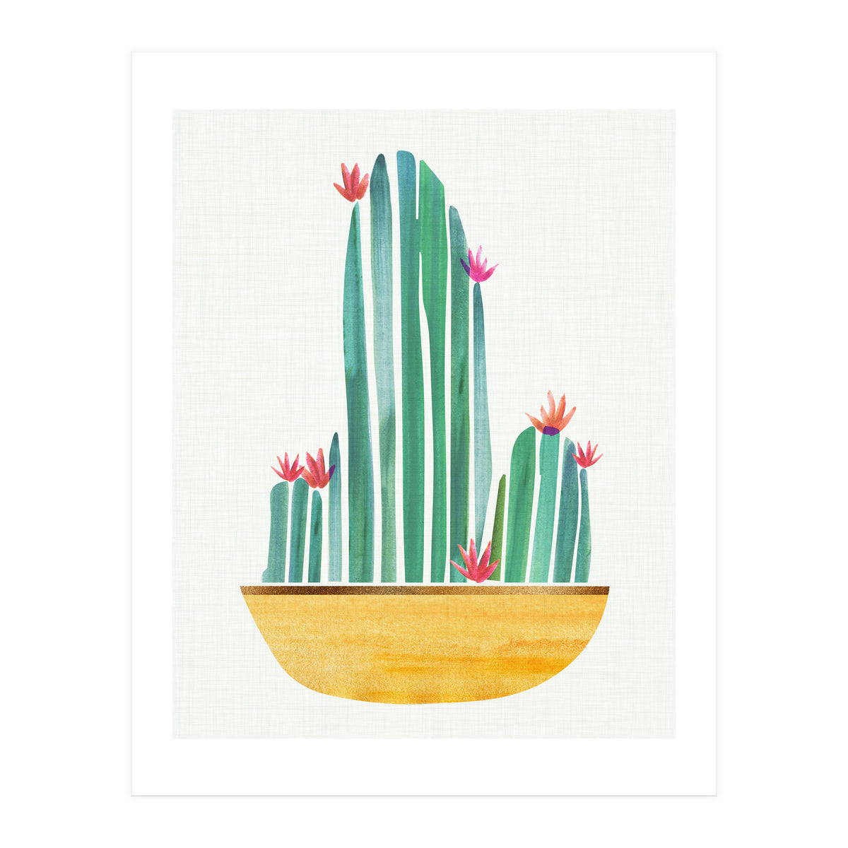 Bowl O' Cactus (Print Only)