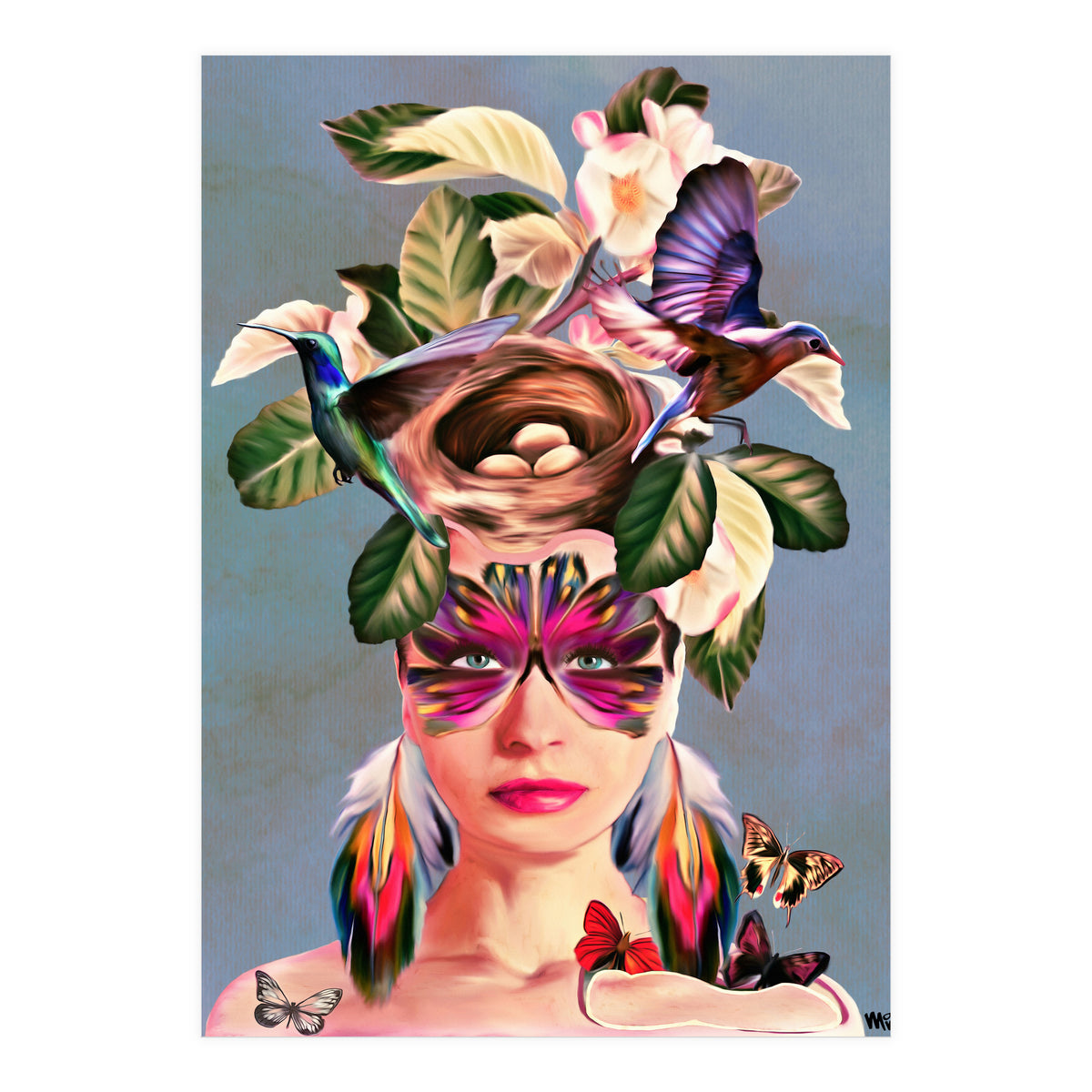 Allegory Of Birth And Freedom (Print Only)