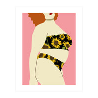 Sunflower Swimsuit (Print Only)