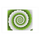 Green Modern Floral Interior Design Art (Print Only) thumbnail