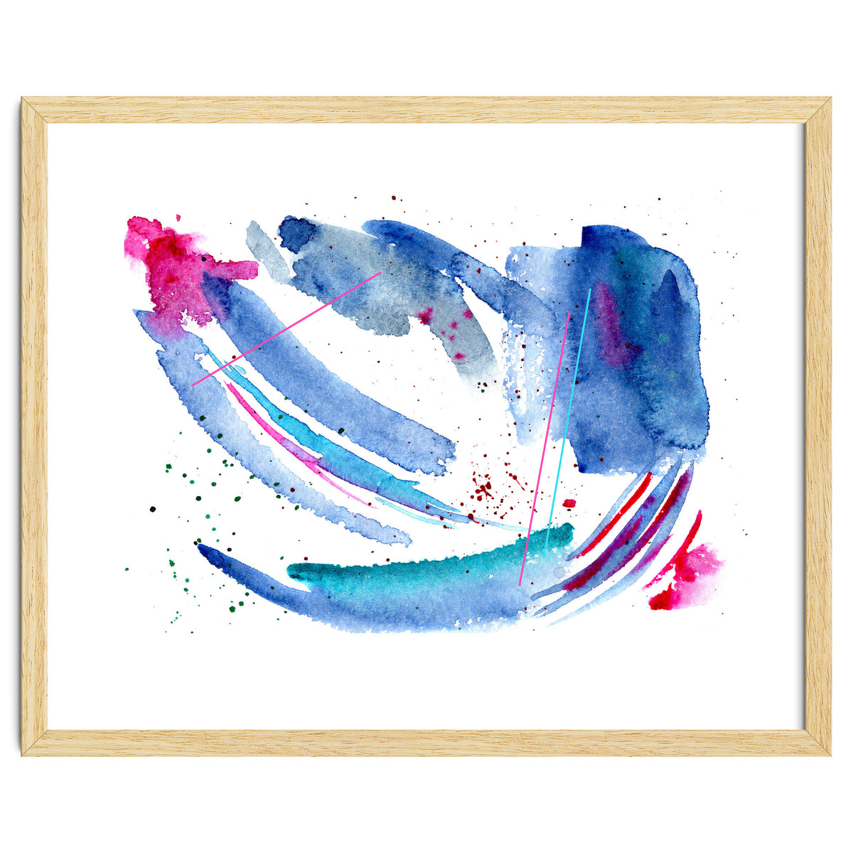 Happiness vibes || watercolor