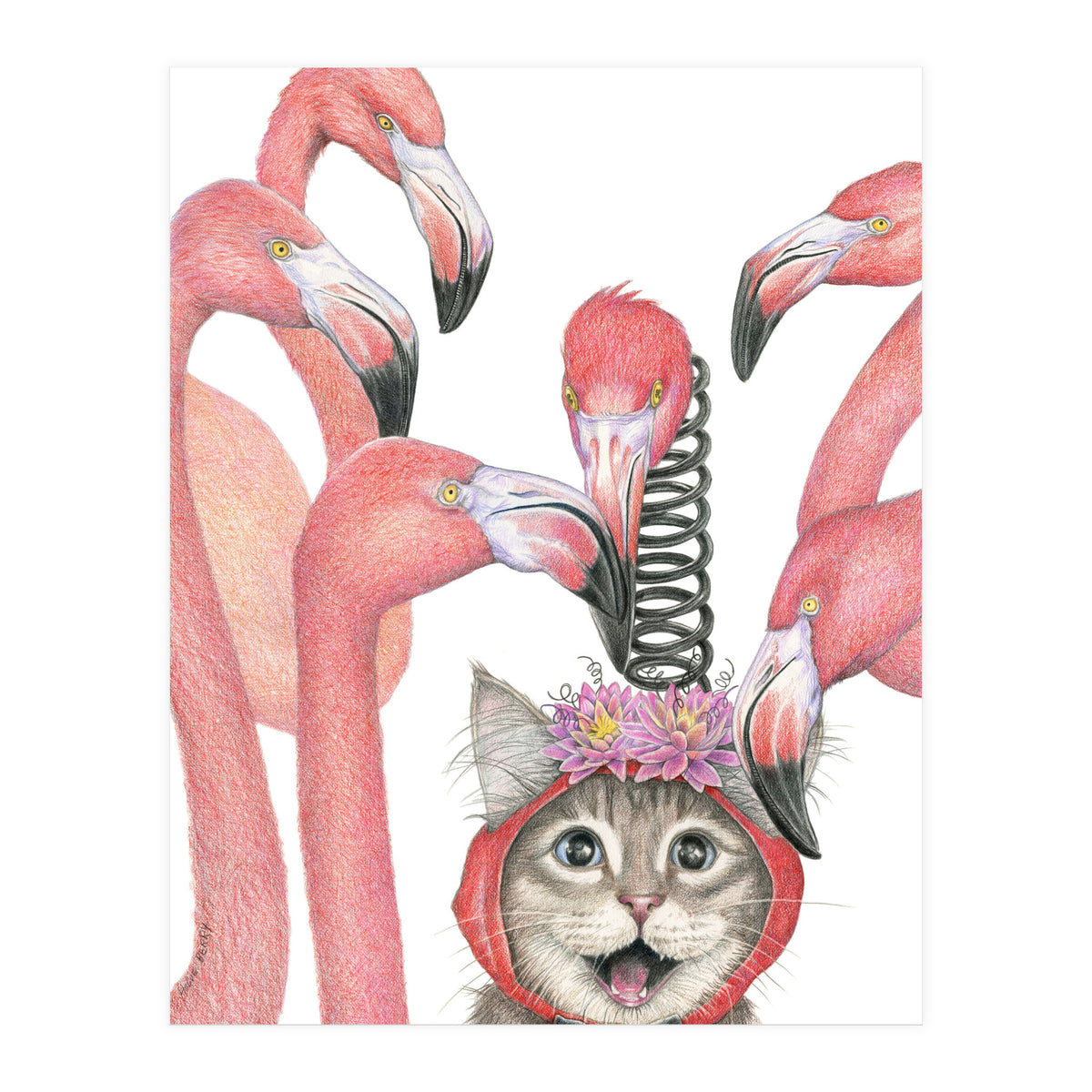 Flamingo (Print Only)