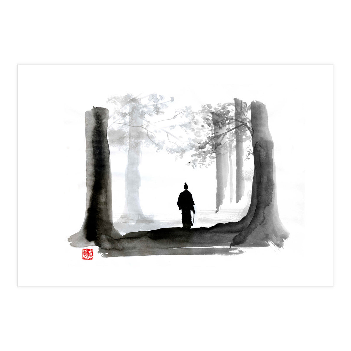 Samurai Forest (Print Only)