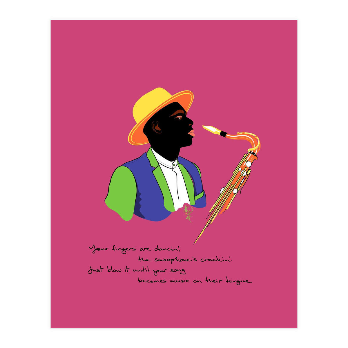 Jazz Man 2 (Print Only)