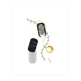 Black & White Abstract No. 1 | gold (Print Only) thumbnail
