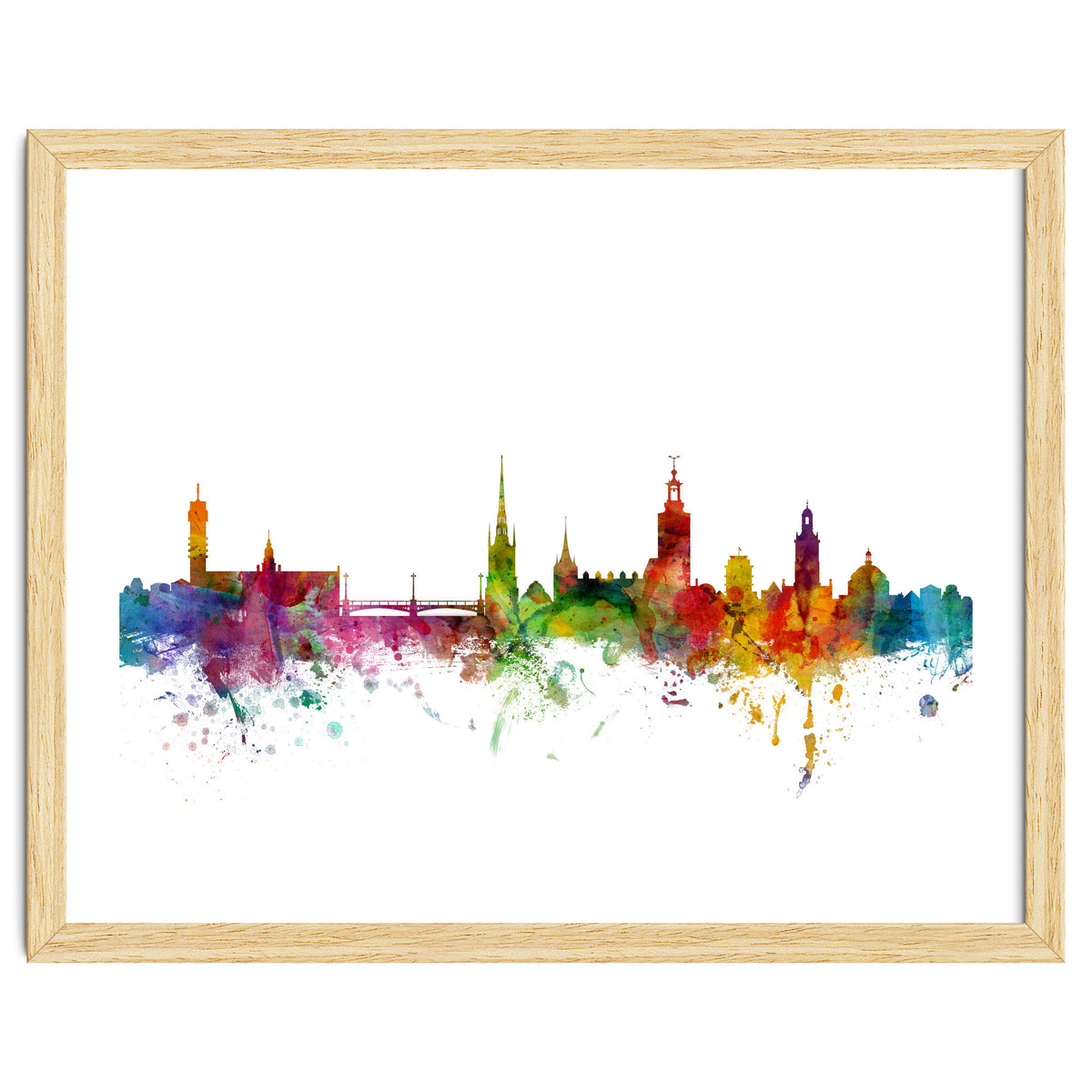 Stockholm Sweden Skyline