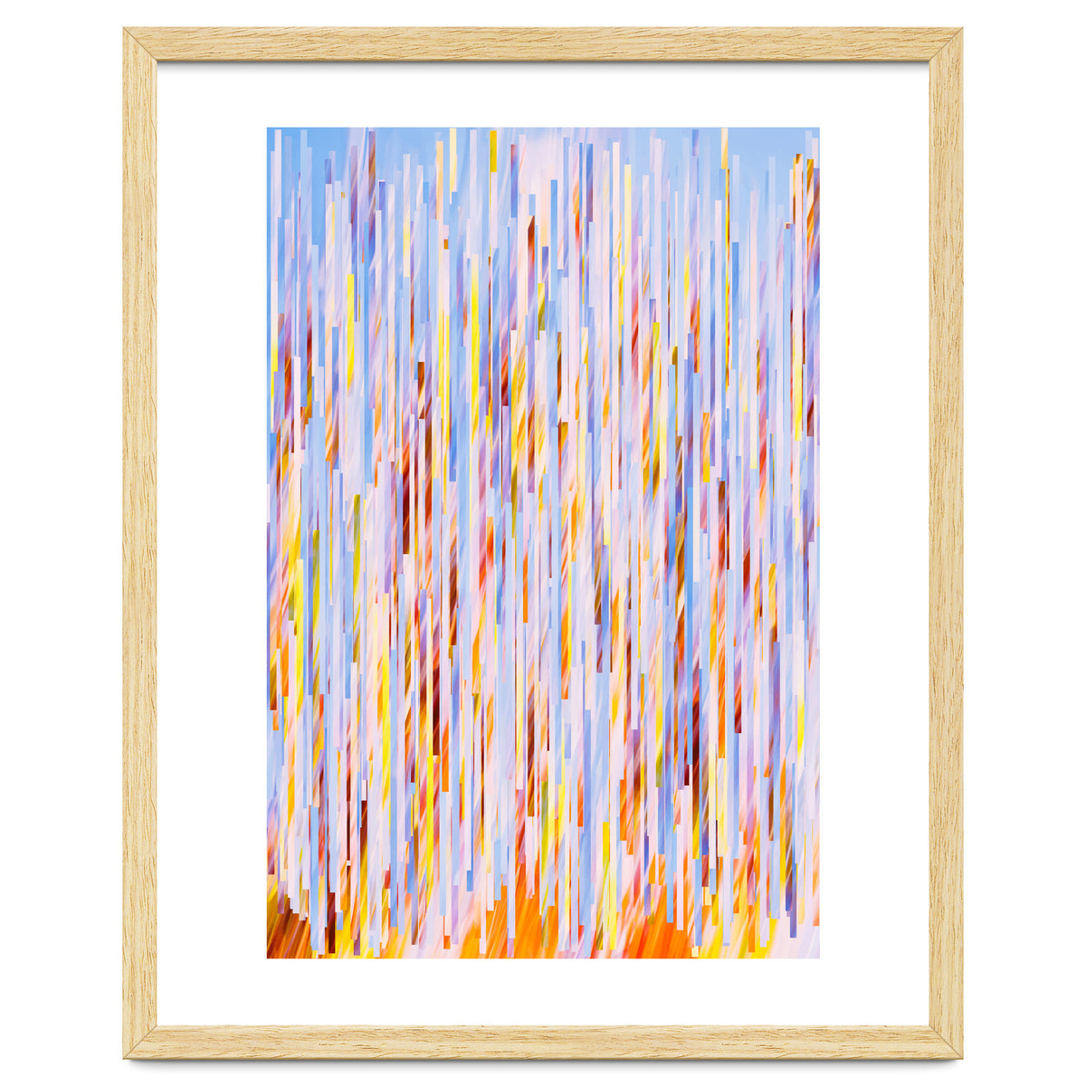 Urban Living | Abstract Geometric Shapes Digital Painting | eclectic Modern Contemporary Boho Chic