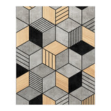 Concrete and Wood Cubes 2 (Print Only) thumbnail