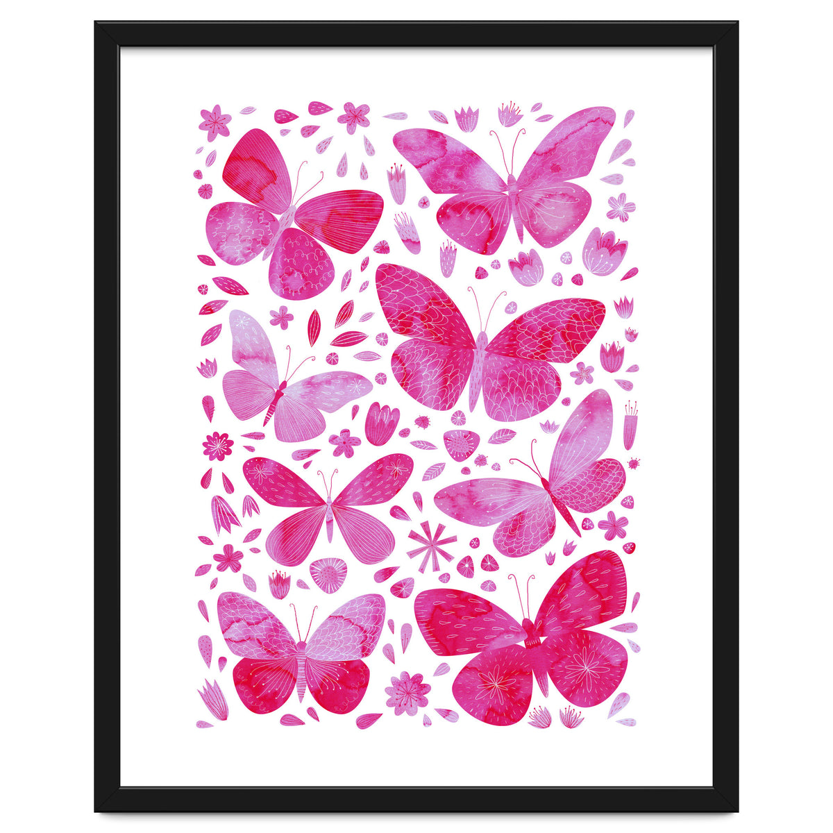 Pink Butterflies