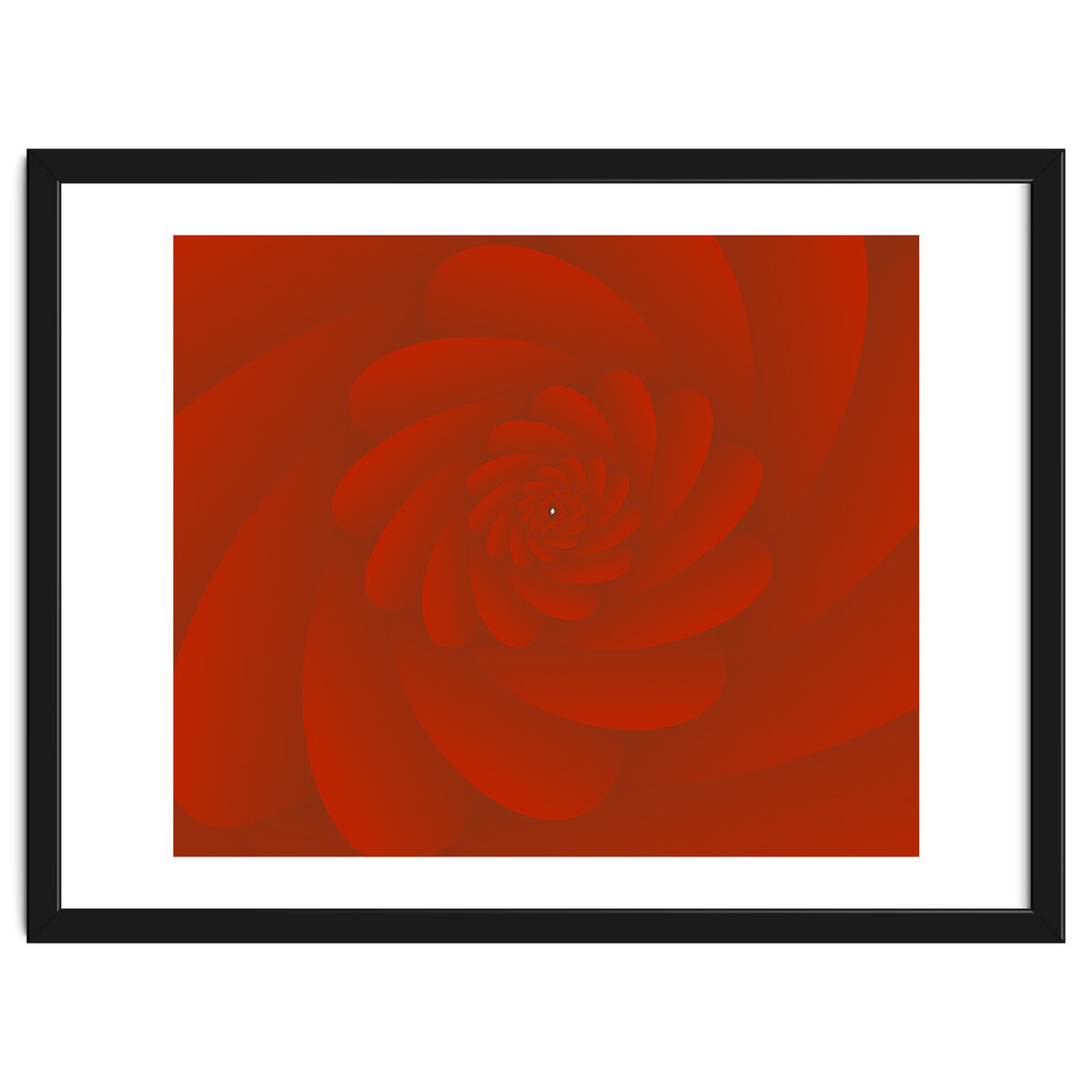 3 D Image Abstract Rose Flower ART