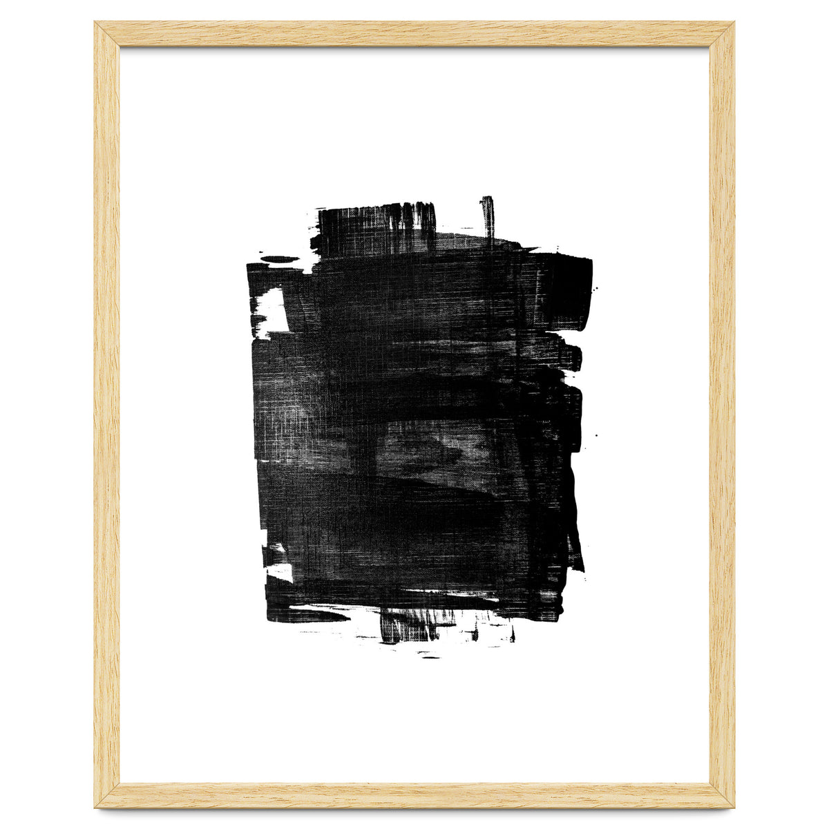 Minimalist Textured Brushstroke Art #1
