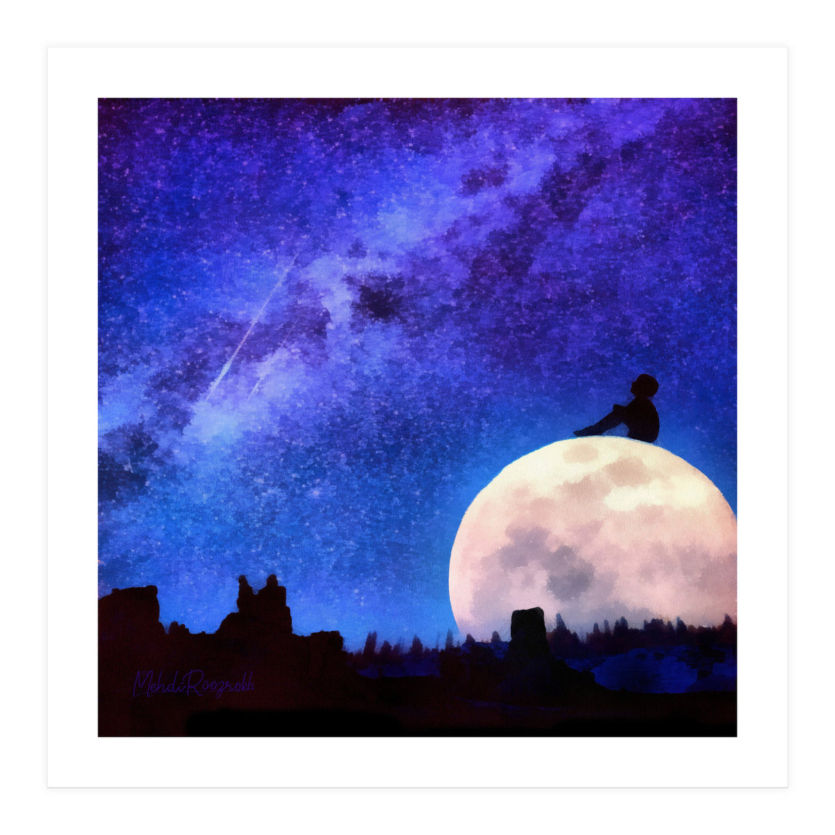 Around Night (Print Only)