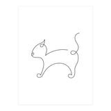 One Line Cat (Print Only) thumbnail