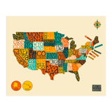 UNITED STATES MAP (Print Only) thumbnail