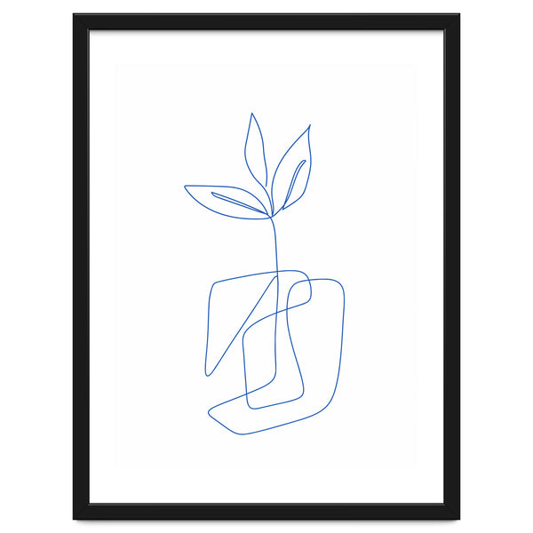 One Line Art Botanical II
