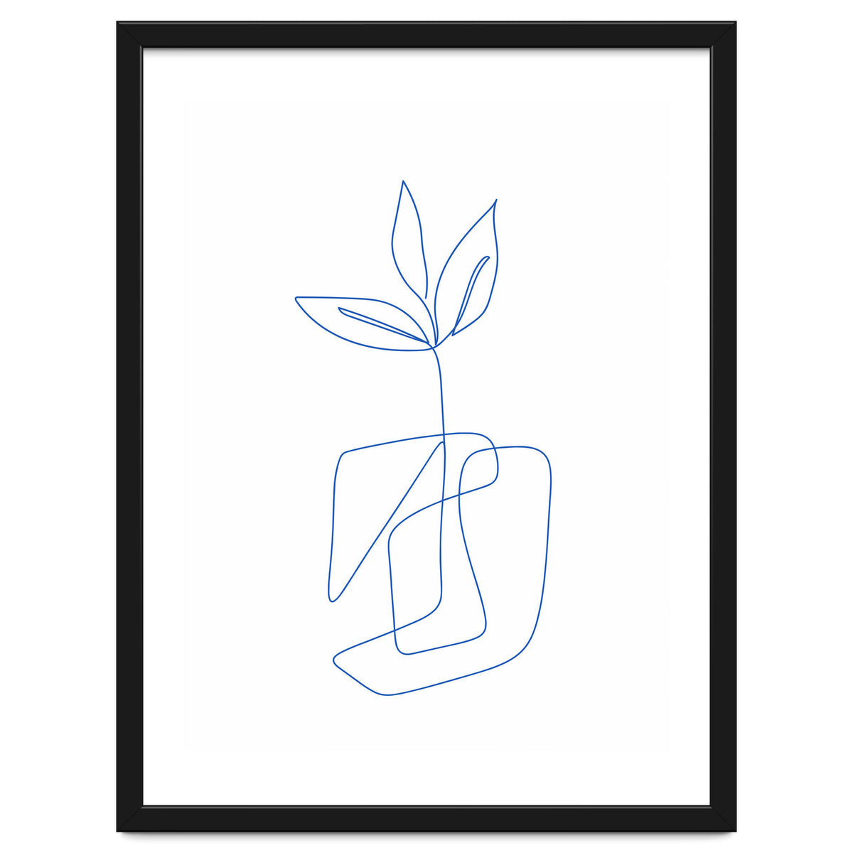 One Line Art Botanical II