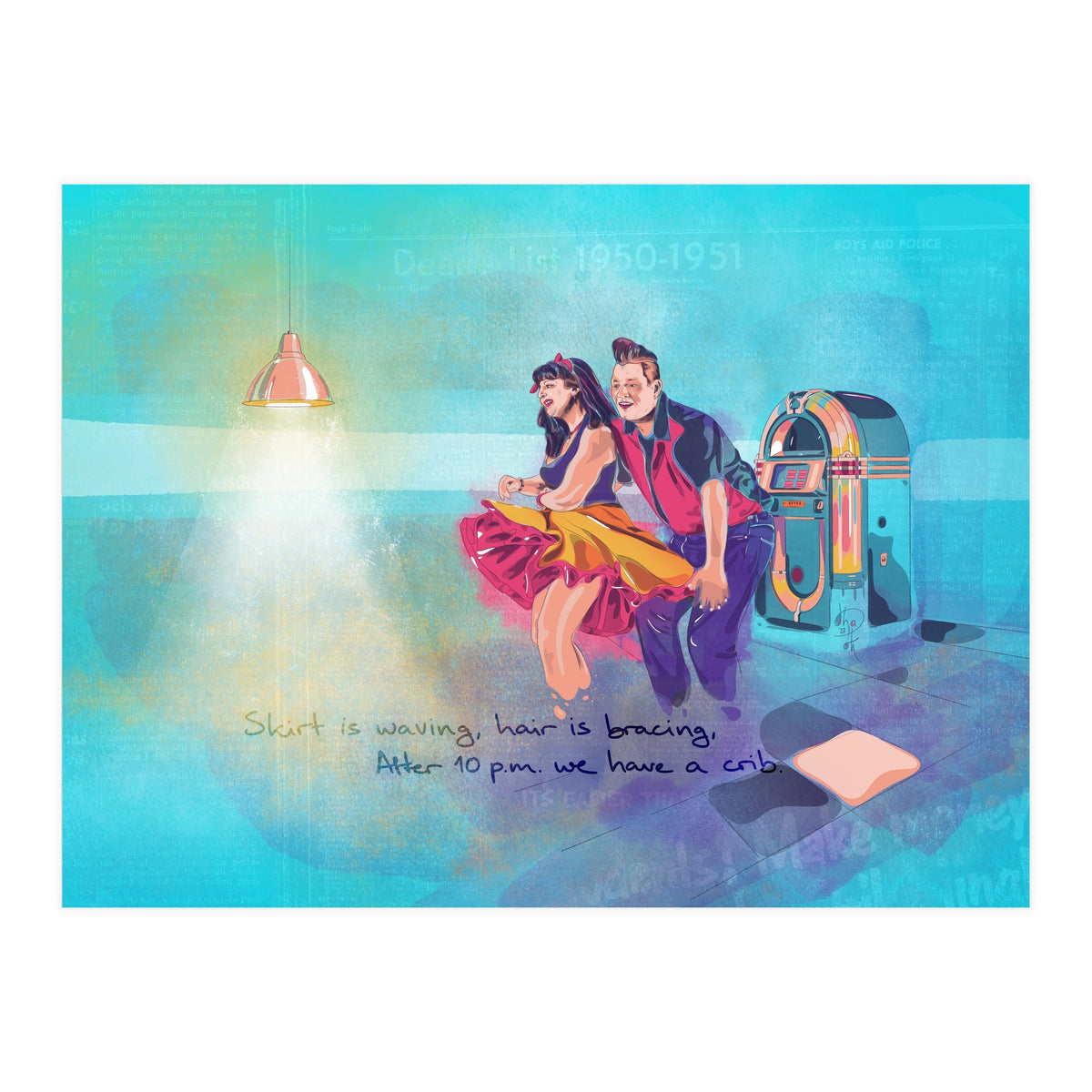 Rock N Roll 2 (Print Only)