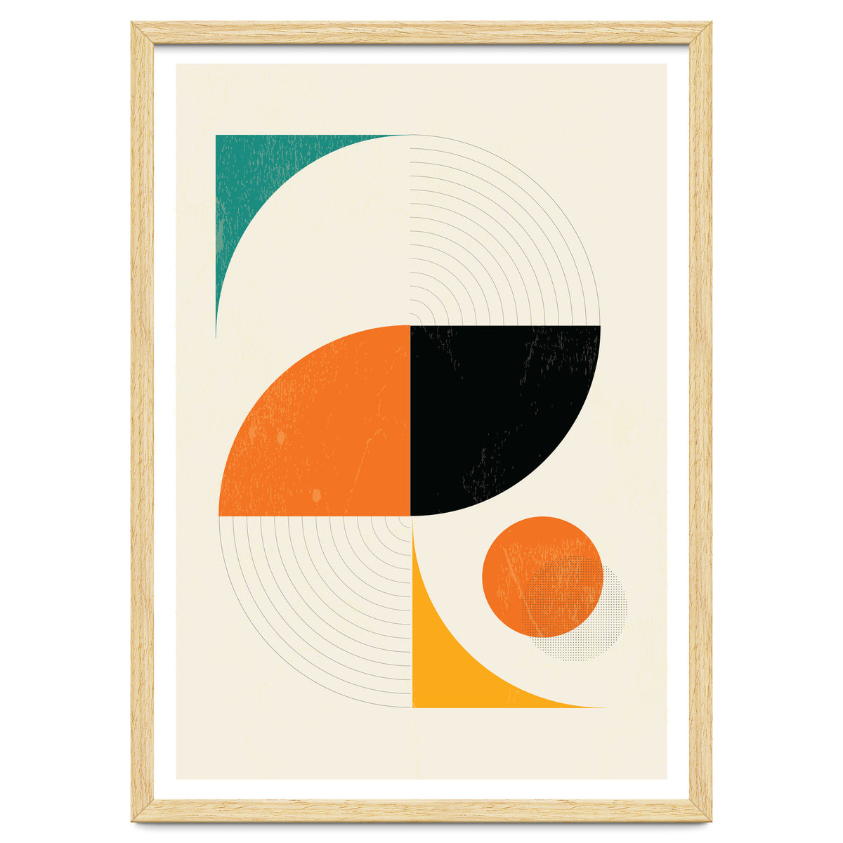 Mid Century Modern Abstract Pop