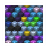 Isometric Cubes (Print Only) thumbnail