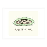 Pugs In A Pod (Print Only) thumbnail